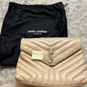 YSL Medium LOULOU IN QUILTED LEATHER